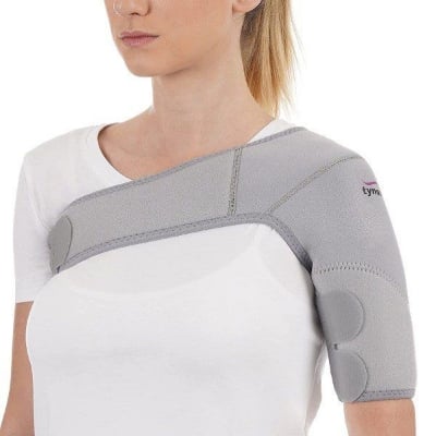 Picture of Tynor Shoulder support ,(with immobilisation Adjustable )-size /Universel Grey