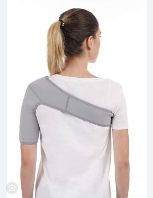 Picture of Tynor Shoulder support ,(with immobilisation Adjustable )-size /Universel Grey