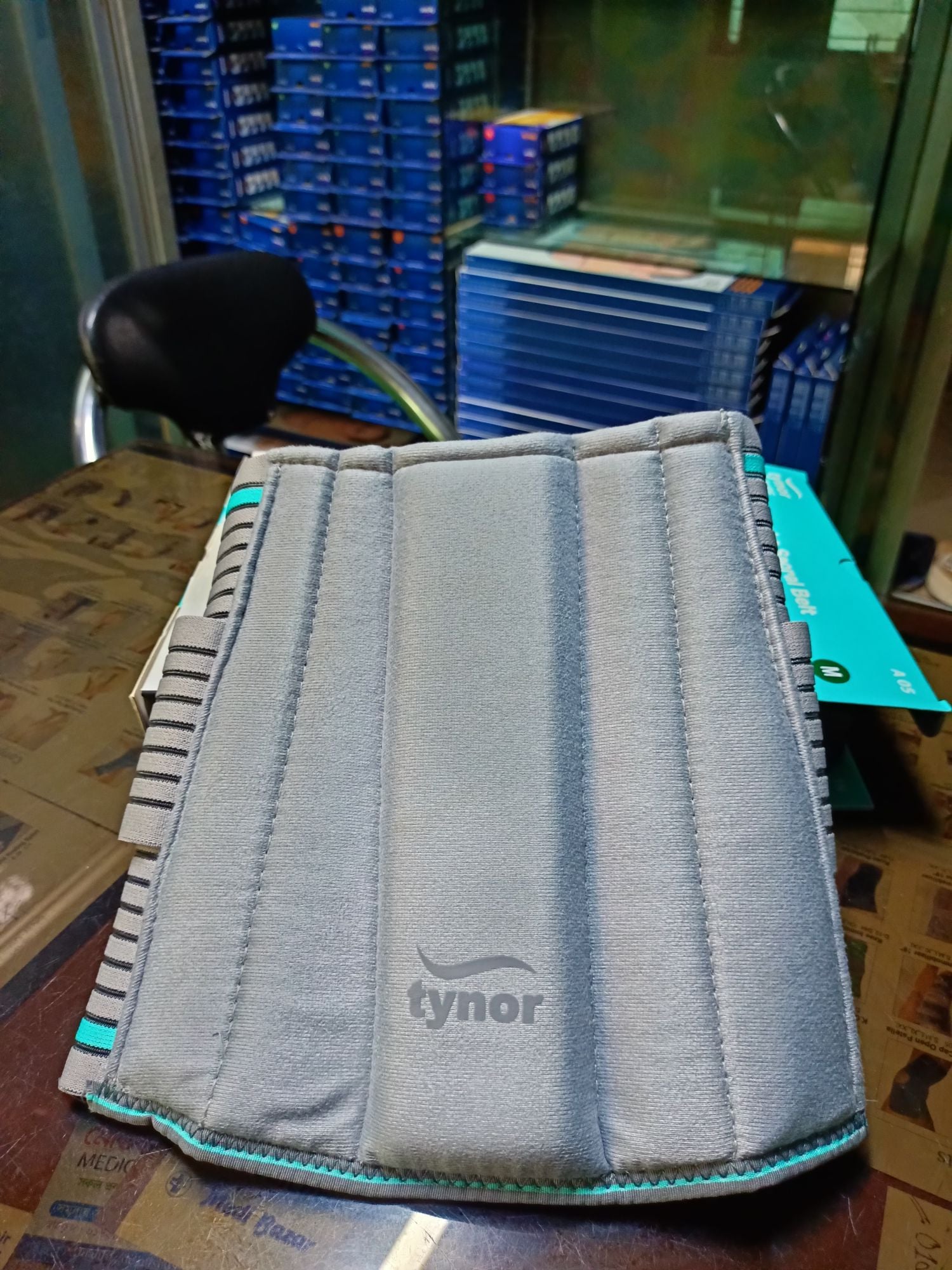 Picture of Tynor Lumbo sucral belt,with Adjustable pain relief support Grey