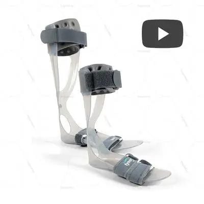 Picture of Tynor Foot Drop splint (Foot Support, perfect fitting,customizable, Comfortable,Durable,Easy to Use) 