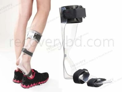 Picture of Tynor Foot Drop splint (Foot Support, perfect fitting,customizable, Comfortable,Durable,Easy to Use) 