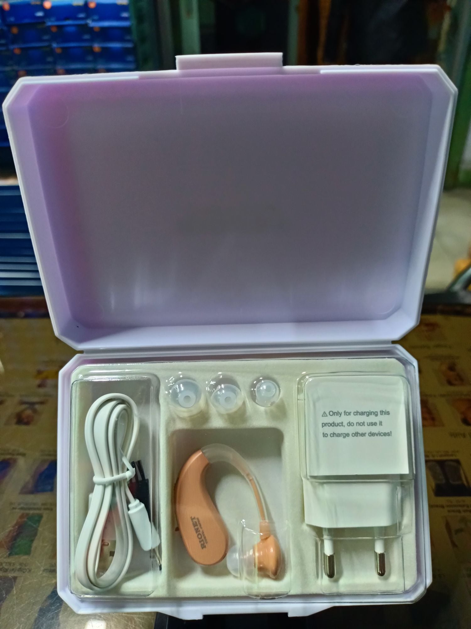 Picture of Rionet Rechargeable Hearing Aid - Low price Bangladesh in Health Traders 