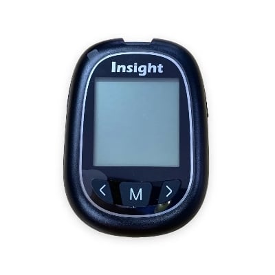 Picture of INSIGHT Check SHC Blood Glucose Monitoring Diabetes Machine Beige