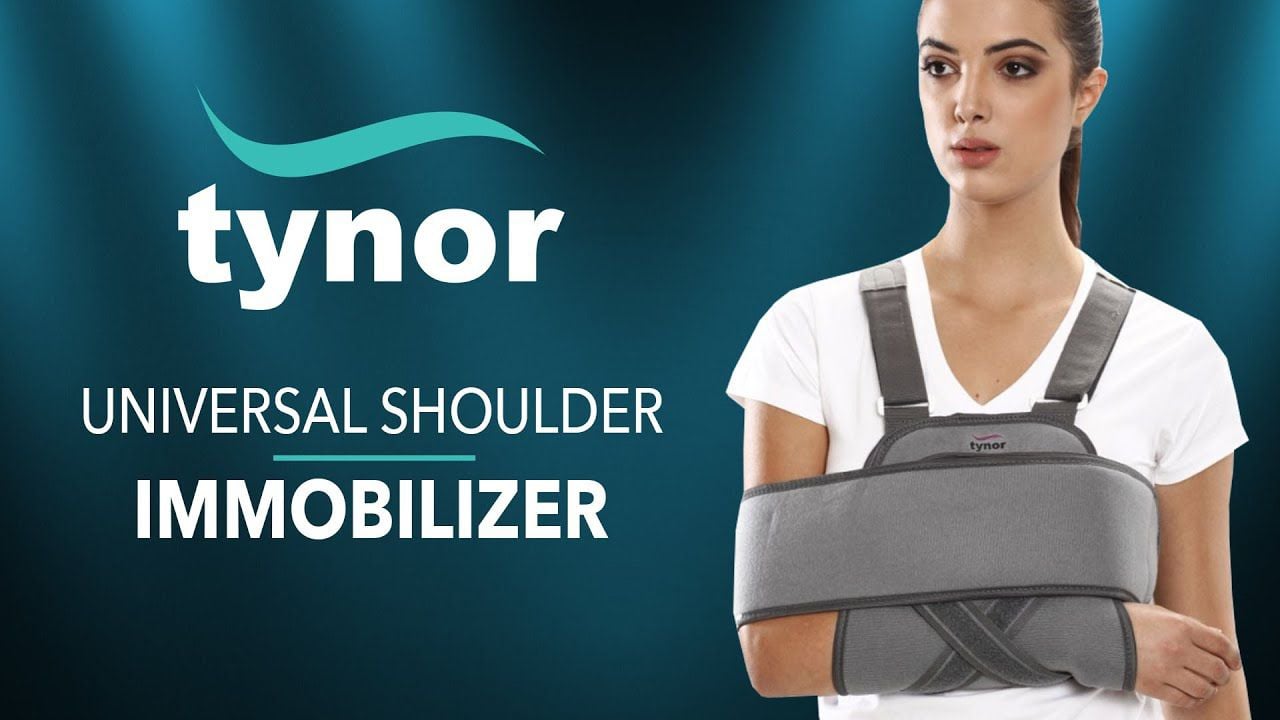 Picture of Tynor Universel shoulder immobilizer (C-02)- universel Grey