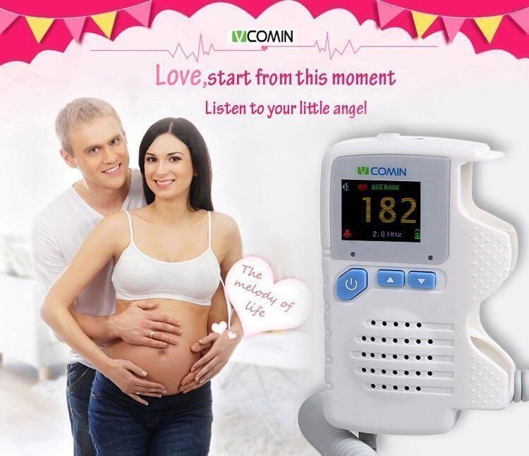 Picture of Vcomin fetal doppler fetal ultrasound baby heartbeat 