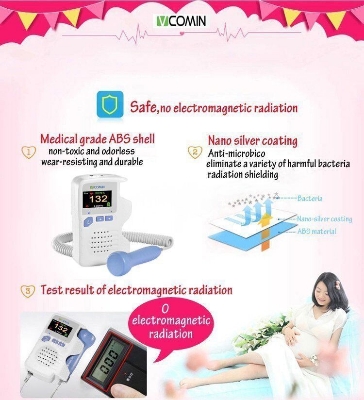 Picture of Vcomin fetal doppler fetal ultrasound baby heartbeat 