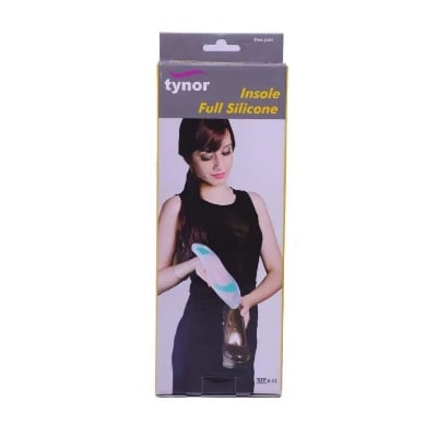 Picture of Tynor Insule full silicone,(with Foot pain Adjustable relief silicone) White