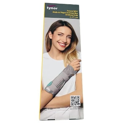Picture of Tynor Forearm Splint Universel Support & Immobilization Grey