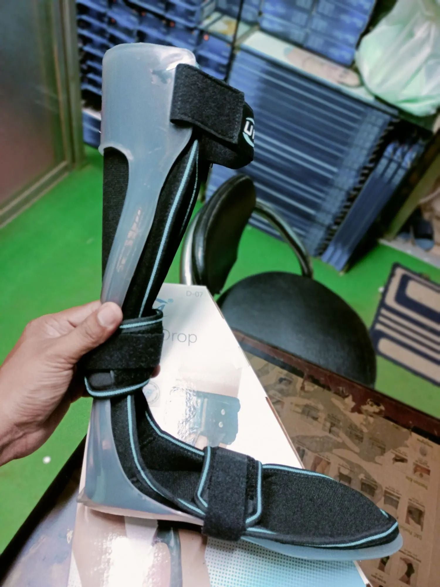 Picture of Foot Drop splint (Foot Support, perfect fitting,customizable, Comfortable,Durable,Easy to Use) 