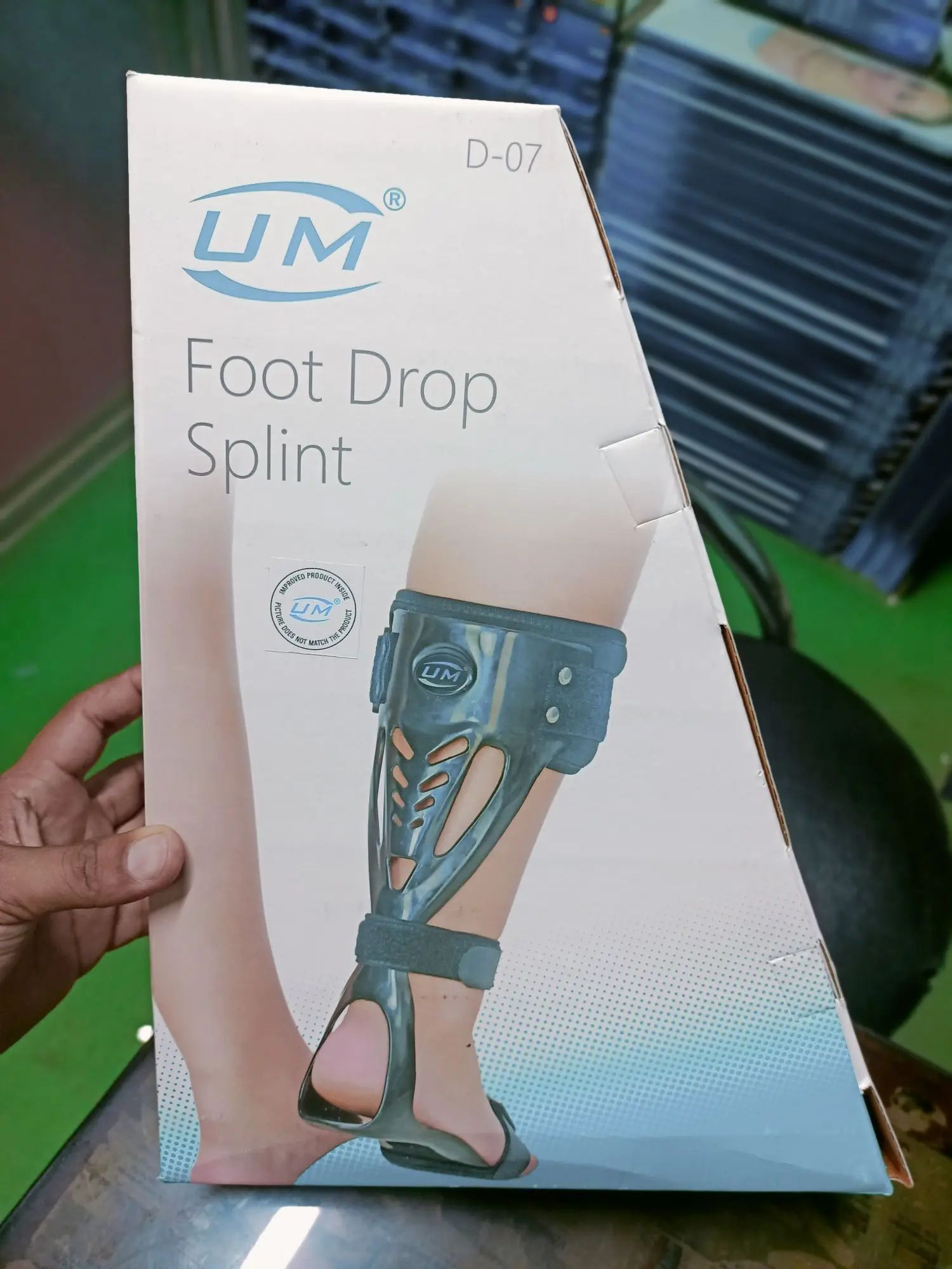Picture of Foot Drop splint (Foot Support, perfect fitting,customizable, Comfortable,Durable,Easy to Use) 
