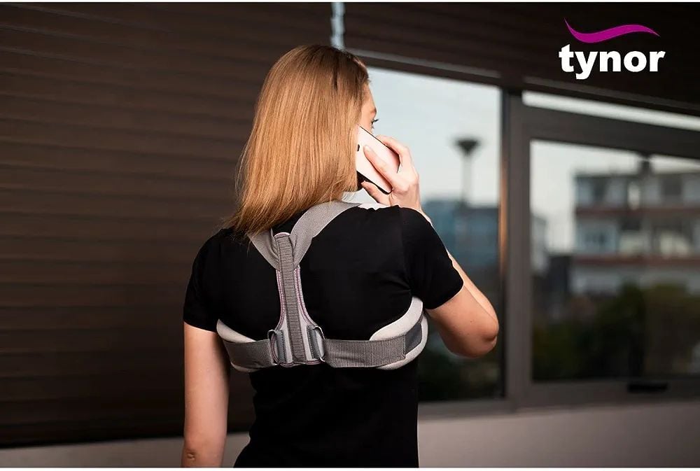 Picture of Tynor Clavicle Brace with Fastening Tape, Grey, M/L/XL, 1 Unit Multicolor