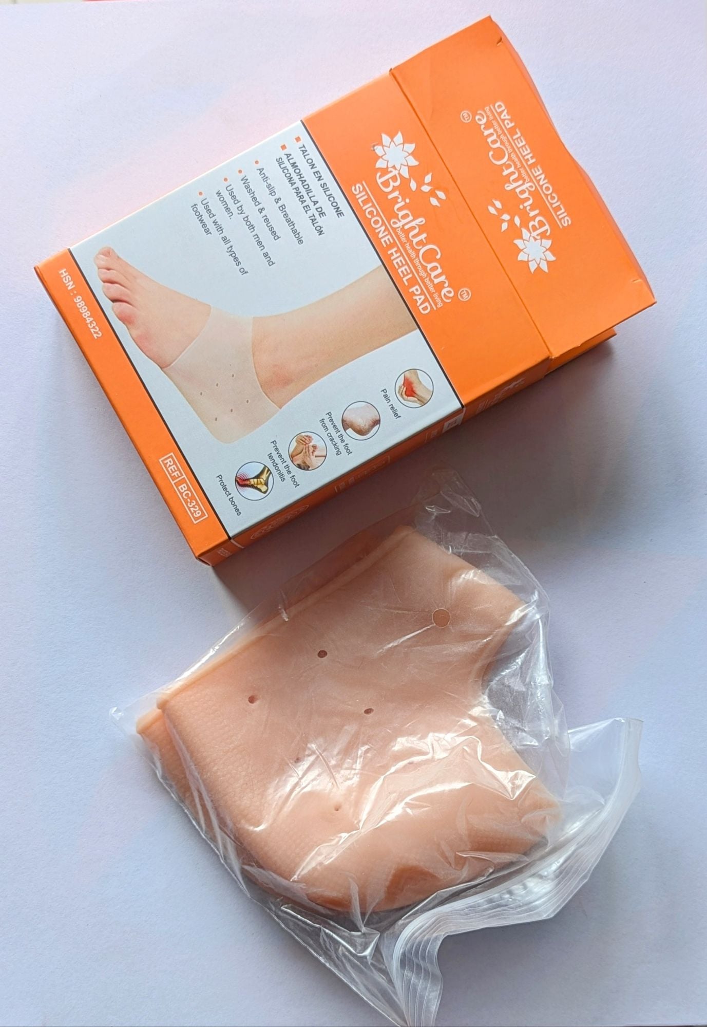 Picture of Silicon Heel Pad (Brightcare) 