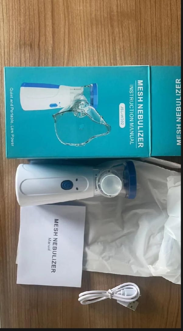 Picture of Nebulizer machine mini portable handhold mesh Nebulizer machine for baby and adult 