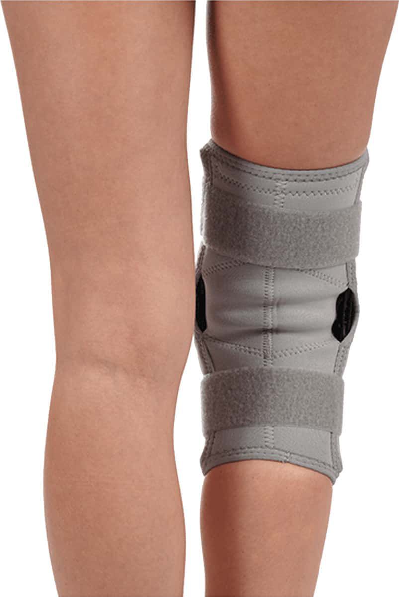 Picture of Tynor Knee support Hinged (Neoprene)Provides Rigid Support Grey
