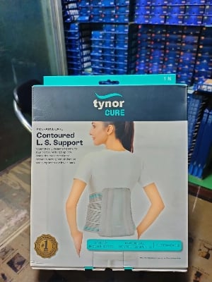 Picture of Tynor Contoured L S support (with Adjustable Lumber pain relief support) Grey