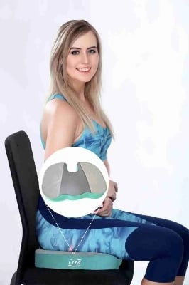 Picture of (UM) Coccxy cushion seat, chair setting cushion Adjustable Black