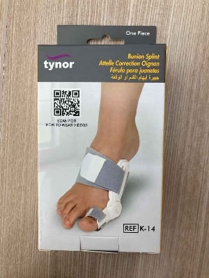Picture of Tynor Bunion splint White