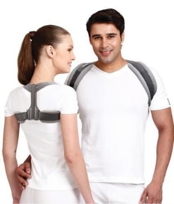 Picture of Tynor Clavicle Brace With Velcro ,With Fastening Tape Grey