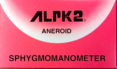 Picture of ALPK2 Japan Blood Pressure Monitor Aneroid Sphygmomanometer - Analog BP Machine set with Stethoscope 