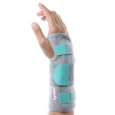 Picture of Tynor Wrist Splint (Ambidextrous),With Adjustable pain relief support Grey