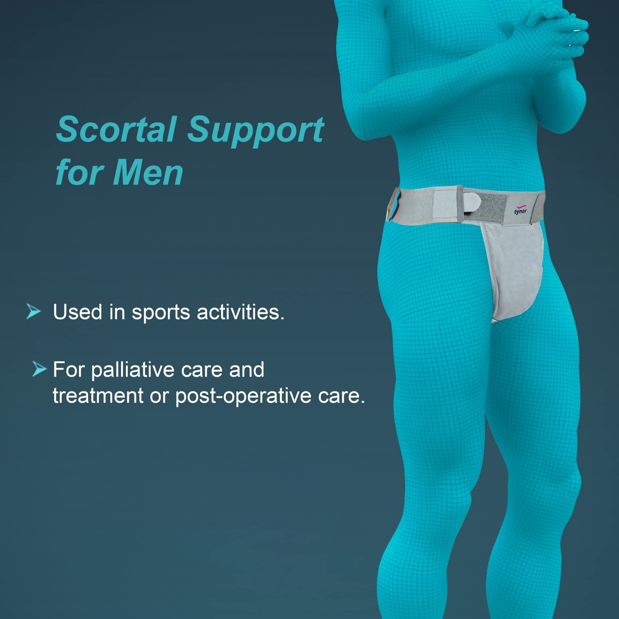 Picture of Tynor scrotal support for man Multicolor