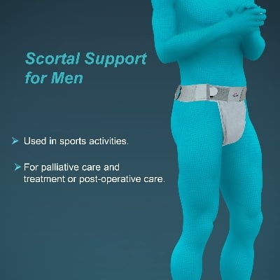 Picture of Tynor scrotal support for man Multicolor