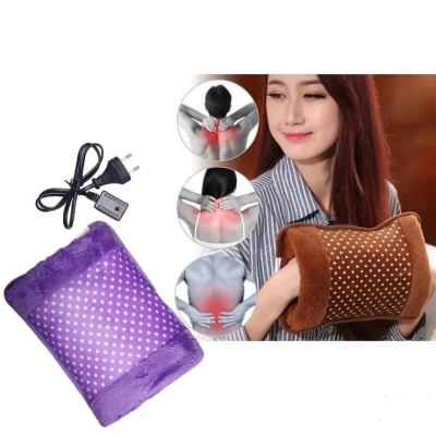 Picture of Premium Electric Hot Water Bag – Quick Heating & Long-Lasting Warmth Multicolor