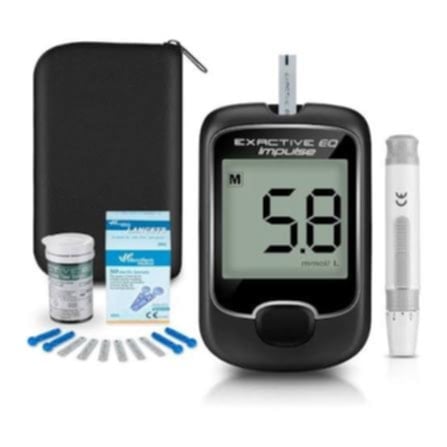 Picture of Exactive EQ Impulse Blood Glucose Machine Multicolor