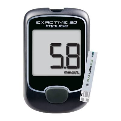 Picture of Exactive EQ Impulse Blood Glucose Machine Multicolor