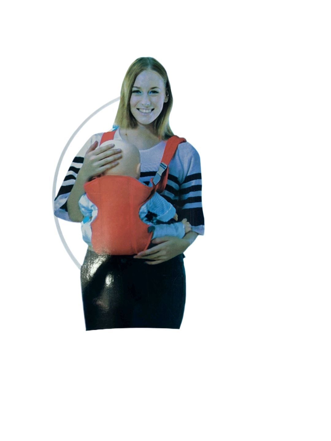 Picture of Best Quality Stylish Baby Carrier - Comfortable Carrying Bag with Multiple Positions for Lying - Suitable for 6 Months to 2 Years Old Babies Multicolor