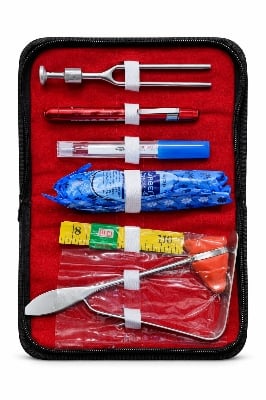 Picture of Professional Neurological Reflex Hammer Diagnostic Kit Multicolor