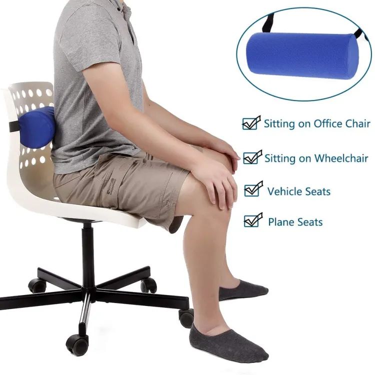 Picture of Spine Lumbar Roll Cushion – Ultimate Lower Back Support Multicolor
