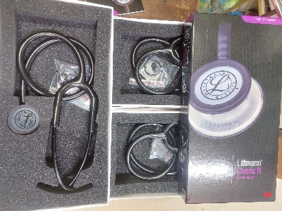 Picture of Littmann Classic III Medical Professional Stethoscope Standard Edition Multicolor