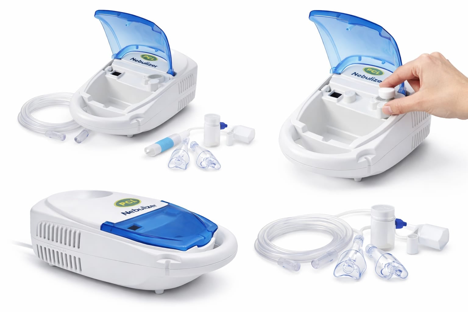 Picture of PCL Compressor Nebulizer with Compartment 2 Years Quality Guarantee Multicolor