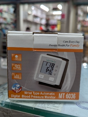 Picture of Automatic Digital Wrist type Blood-Pressure Machine/ BP Machine Multicolor
