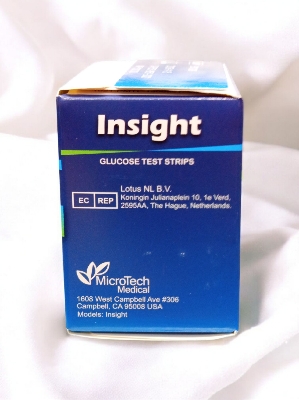 Picture of Insight Glucose test Strips 50 pcs Multicolor