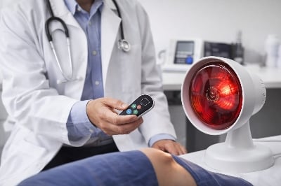 Picture of IRISH Infrared Therapy Lamp 150W (IR Bulb) with Remote Control Multicolor