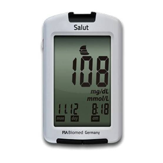 Picture of FIA Biomed Blood glucose test 25 Strips Multicolor