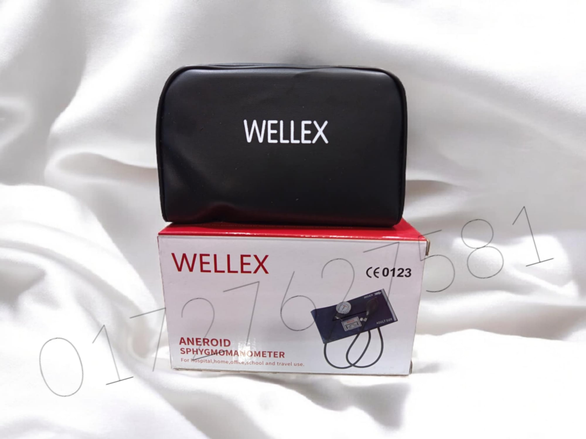 Picture of WELLEX Aneroid Sphygmoman Mater B.P And Stethoscope Set Multicolor