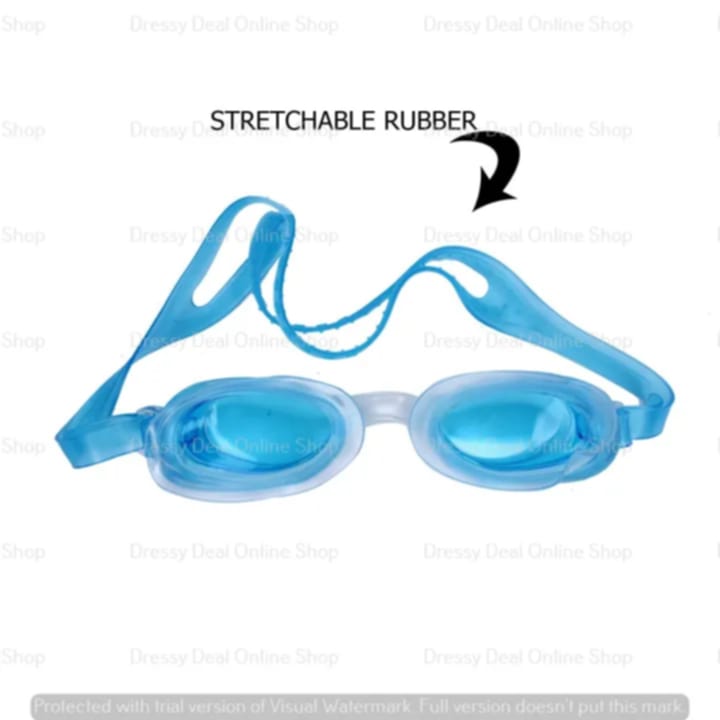 Picture of Antifog Swimming Glass googles with Ear Plug Multicolor