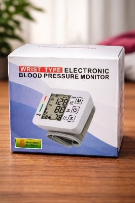 Picture of Wrist Type Electronic Blood Pressure Monitor – Accurate & Easy Health Monitoring Multicolor