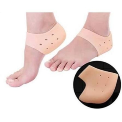 Picture of Silicone Heel Anti Crack Set for Men and Women (Free Size) 2 piceces Multicolor