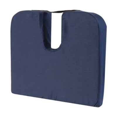 Picture of Coccyx Seat Cushion to Relieve Back, Sciatica and Tailbone Pain Ideal for Car, Office Chair Multicolor