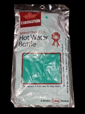 Picture of Coronation Ribbed Duo Hot Water Bottle – 2 Liters Multicolor