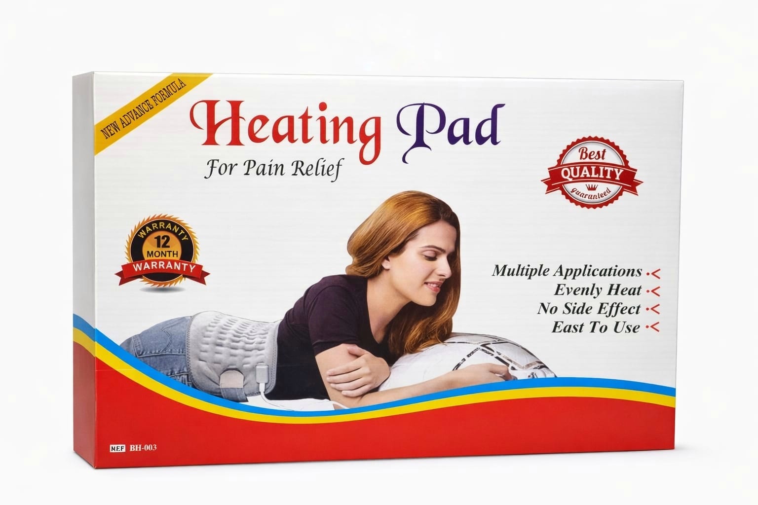 Picture of Premium Electric Heating Pad – Your Ultimate Solution for Instant Pain Relief Multicolor
