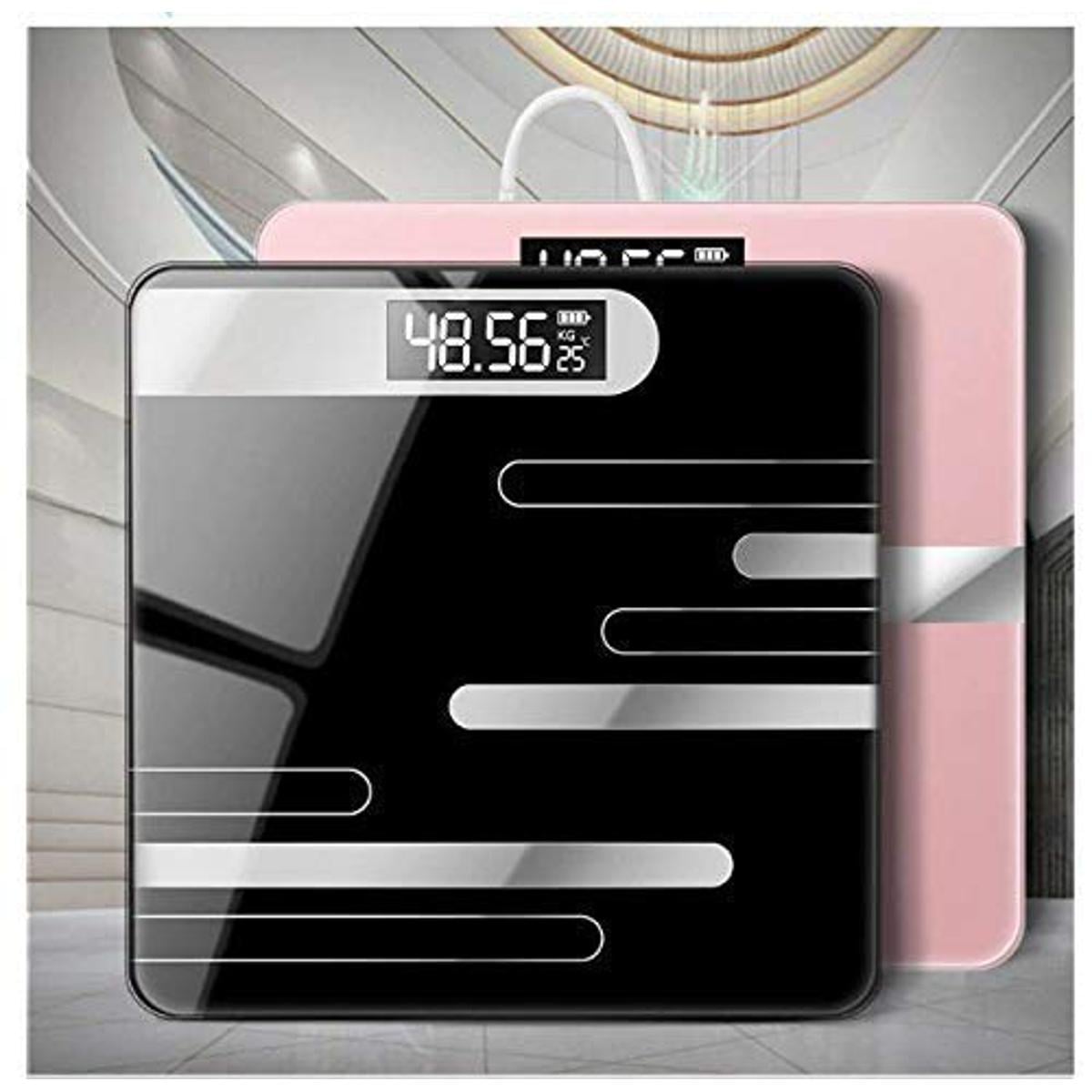 Picture of Electronic Thick Tempered Glass & LCD Display Digital Personal Bathroom Health Body Weight Scales For Body Weight, Weight Scale Digital For Human Body, Weight Machine For Body Weight 