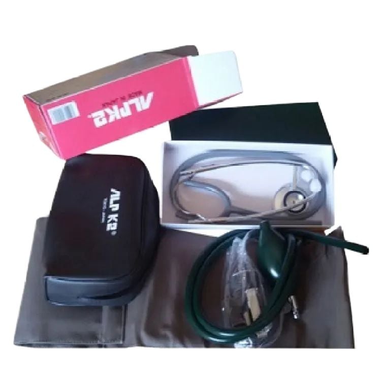 Picture of ALPK2 Professional Blood Pressure Monitor with Stethoscope – Made in Japan Multicolor