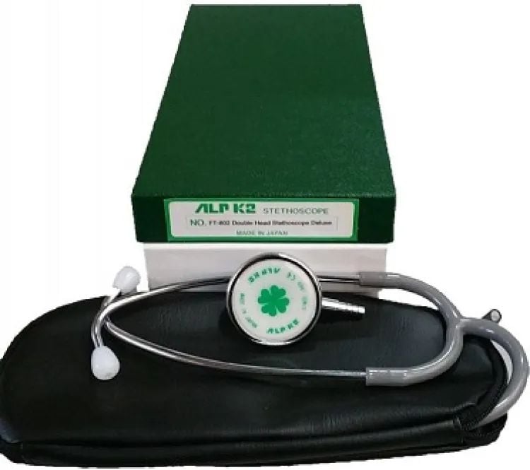 Picture of ALPK2 Professional Blood Pressure Monitor with Stethoscope – Made in Japan Multicolor