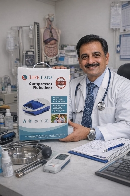 Picture of Life Care Compressor Nebulizer Multicolor