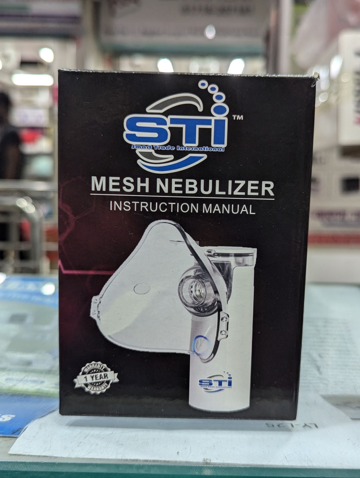 Picture of S T I Mesh nebulizer insruction manual Multicolor